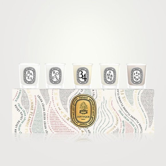 diptyque Other - SOLD Diptyque Mini 5-Piece Candle Holiday Gift Set